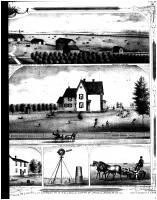 Richard Fox, D M Marsh of Cleveland Farmed, Aesidence, Eclipse Wind Mill Right, Douglas County 1875